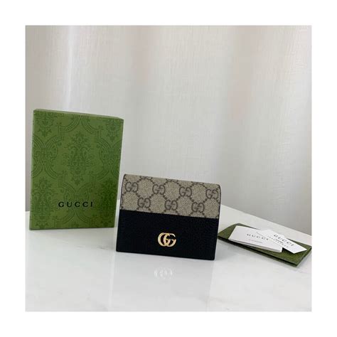 samsung galaxy note 3 wallet case gucci|GG Marmont card case wallet in dark gold leather .